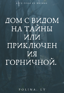 Дом с видом на тайны или приключения горничной (Книжная принцесса)